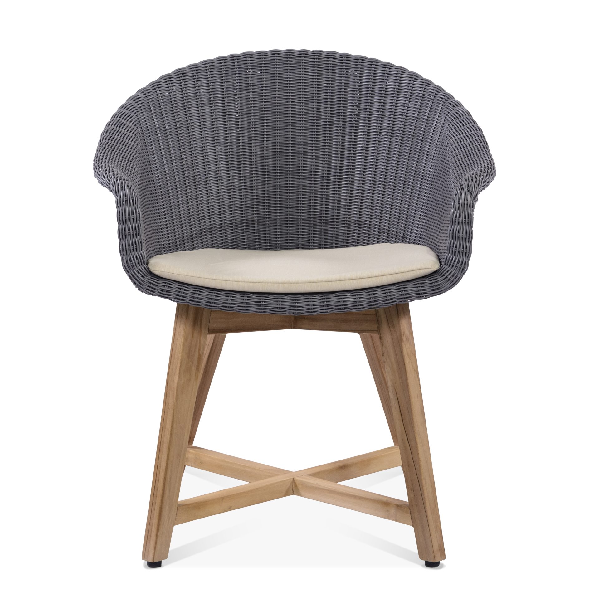 Teak Woven Arm Chair