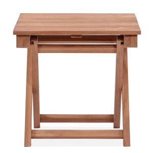 X Leg Small Square Table - Gambar 4